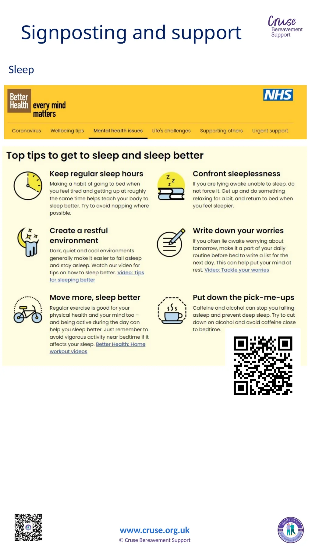 Module 3 Grief First Aider - Handouts Notes or - slide 3 of 6