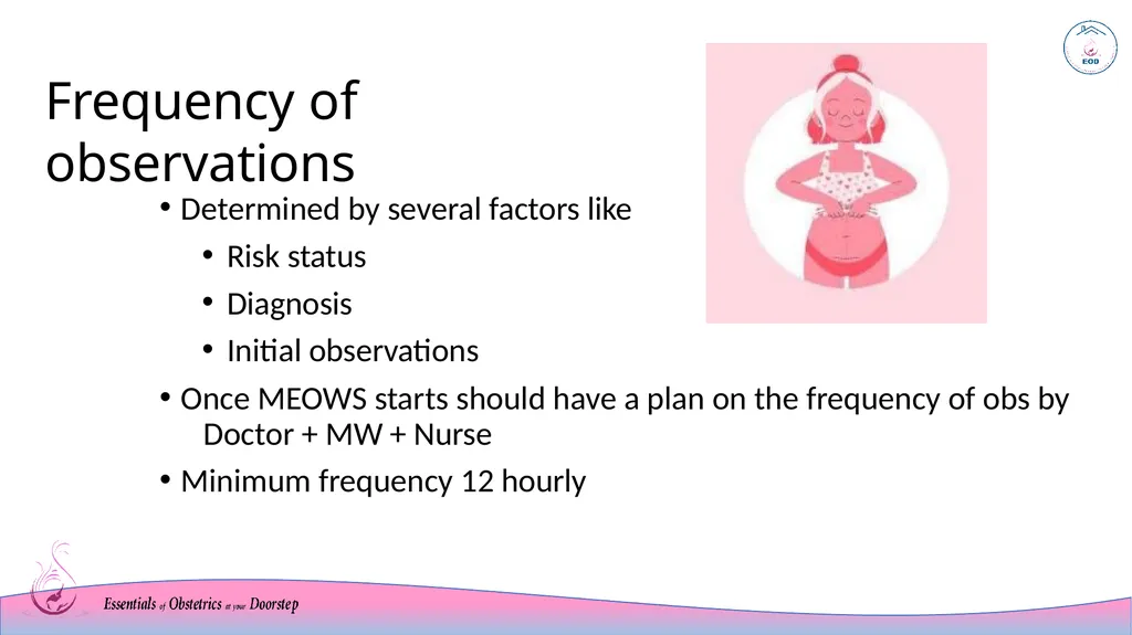 MEOWS chart Modified Early Warning System Sri - slide 11 of 17