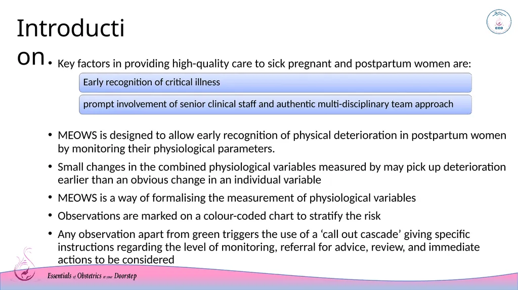 MEOWS chart Modified Early Warning System Sri - slide 2 of 17