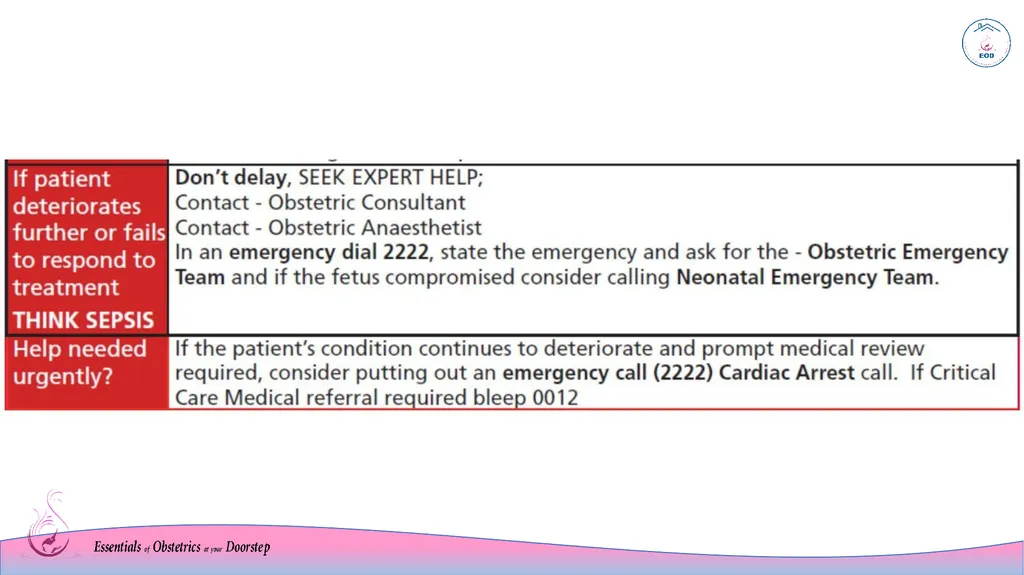 MEOWS chart Modified Early Warning System Sri - slide 15 of 17