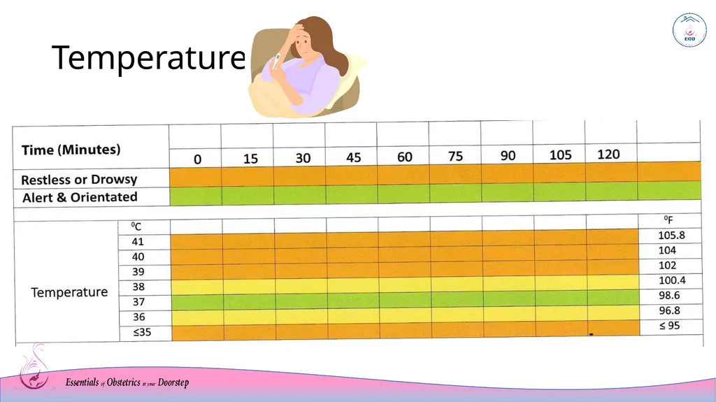 MEOWS chart Modified Early Warning System Sri - slide 8 of 17