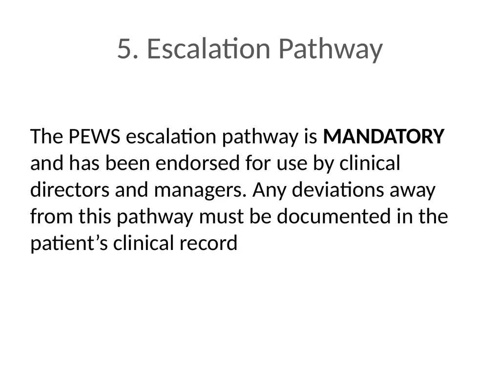 Early Warning Score & Vital Sign Chart(s) Proposed - slide 27 of 48