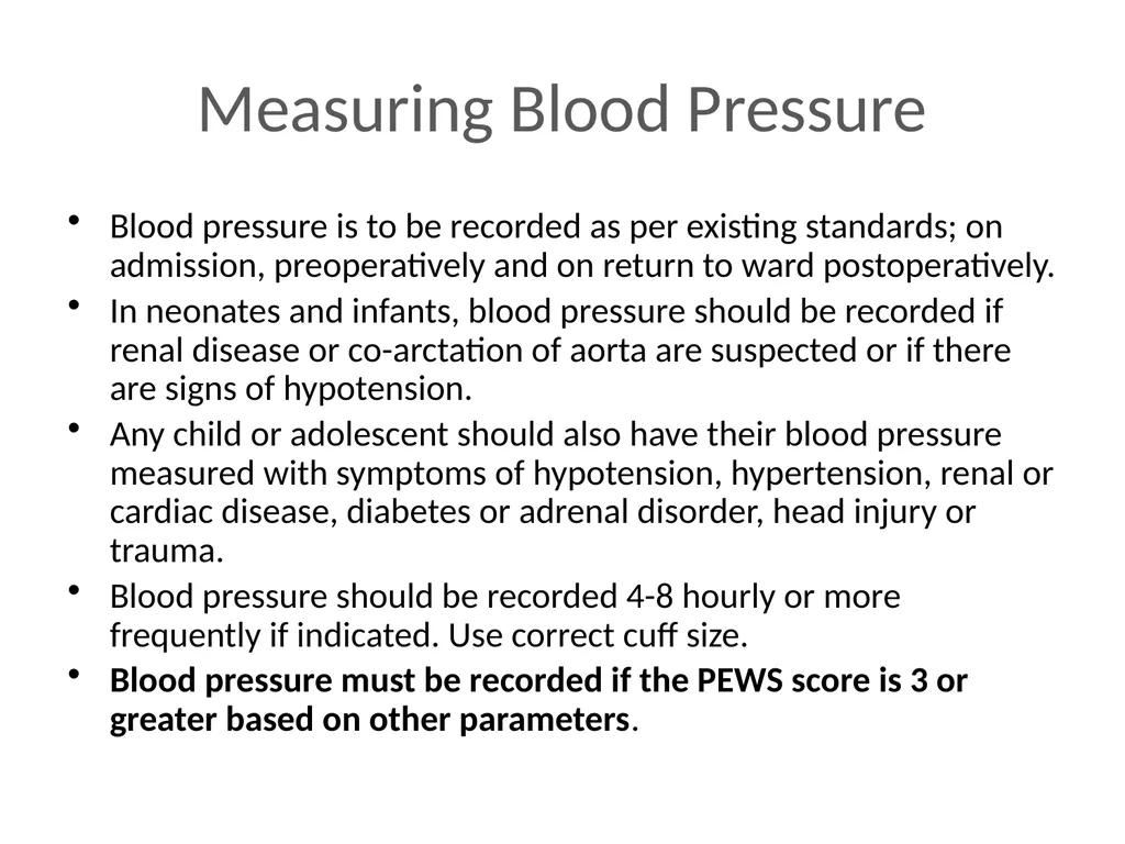 Early Warning Score & Vital Sign Chart(s) Proposed - slide 18 of 48