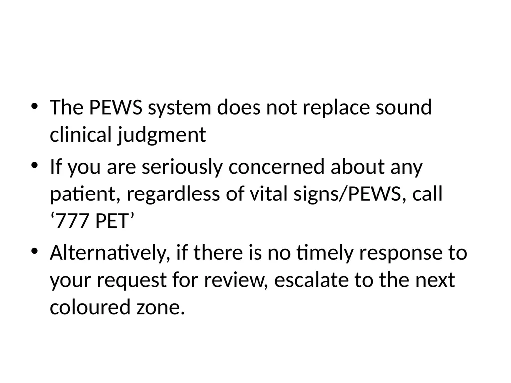 Early Warning Score & Vital Sign Chart(s) Proposed - slide 32 of 48