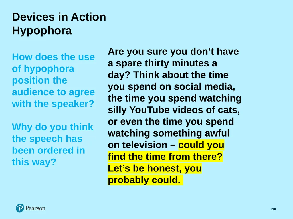 English Language Live Lesson Lesson 4 Using - slide 36 of 62