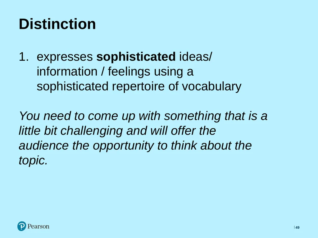 English Language Live Lesson Lesson 4 Using - slide 49 of 62