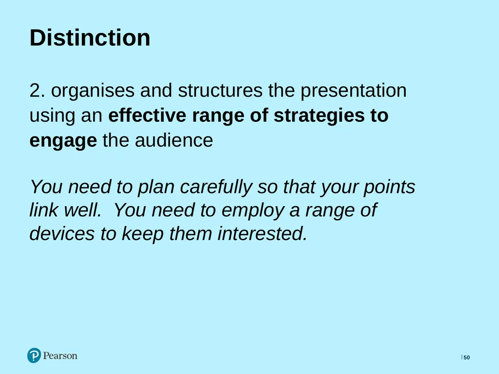 English Language Live Lesson Lesson 4 Using - slide 50 of 62