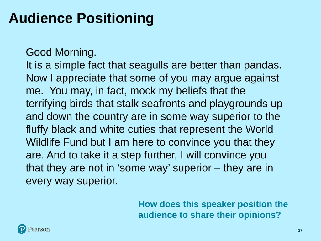 English Language Live Lesson Lesson 4 Using - slide 27 of 62