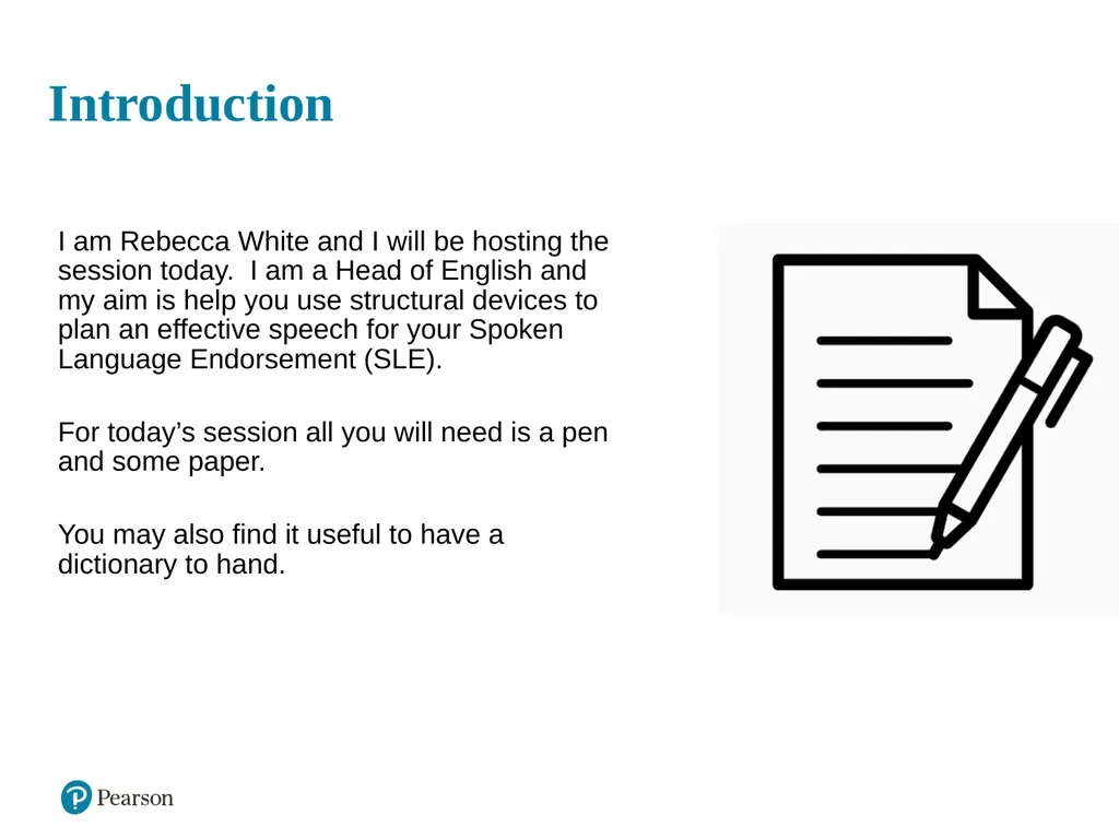 English Language Live Lesson Lesson 4 Using - slide 2 of 62