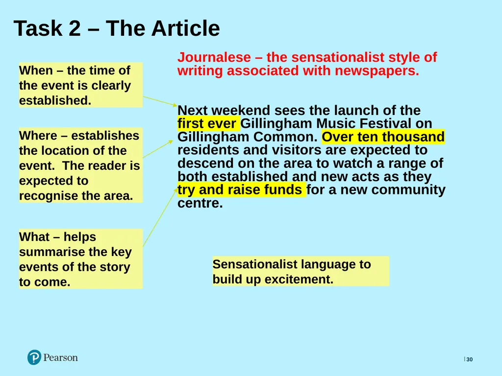 English Language Live Lesson Lesson 4 Using - slide 30 of 62