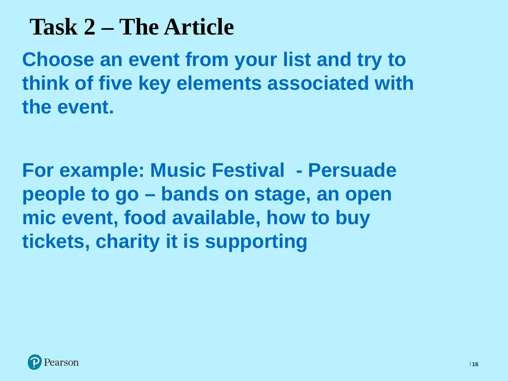 English Language Live Lesson Lesson 4 Using - slide 16 of 62