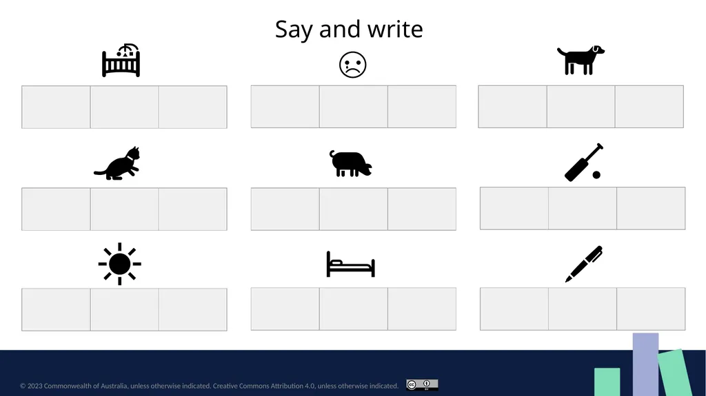 Fluency development Letter–sound, word and - slide 9 of 19