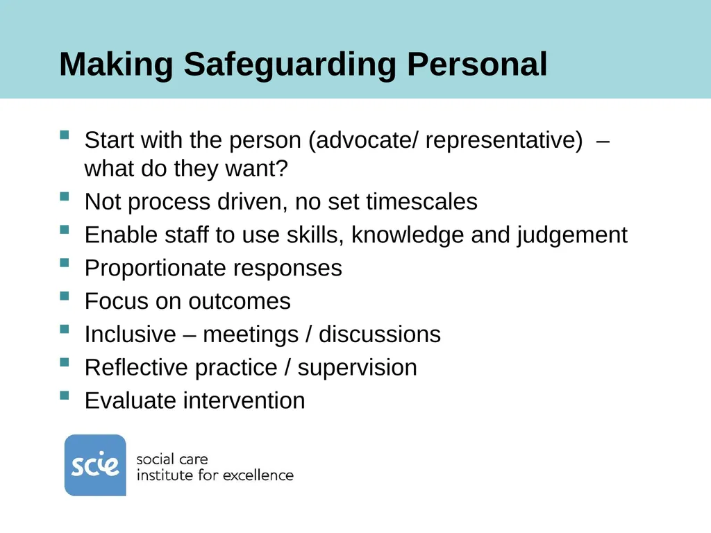 Care England workshop The relevance of the MCA to - slide 10 of 13