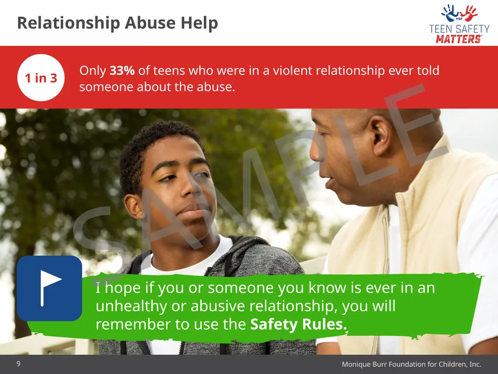 Lesson 2 9th – 12th Grades Safety Rules Review - slide 9 of 15