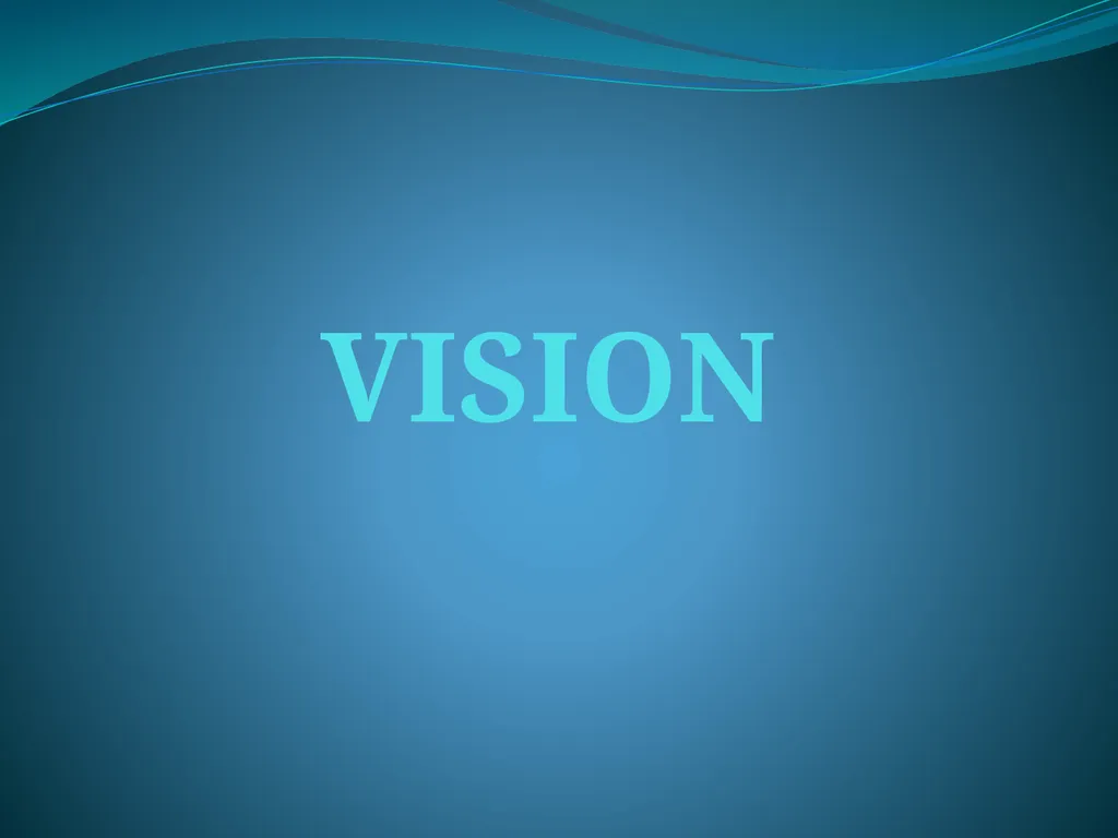VISION INTRODUCTION ACCESSORY STRUCTURES OF THE - slide 1 of 62