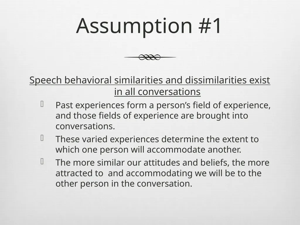 Communication Accommodation Theory Nick Hooks Erin - slide 3 of 12