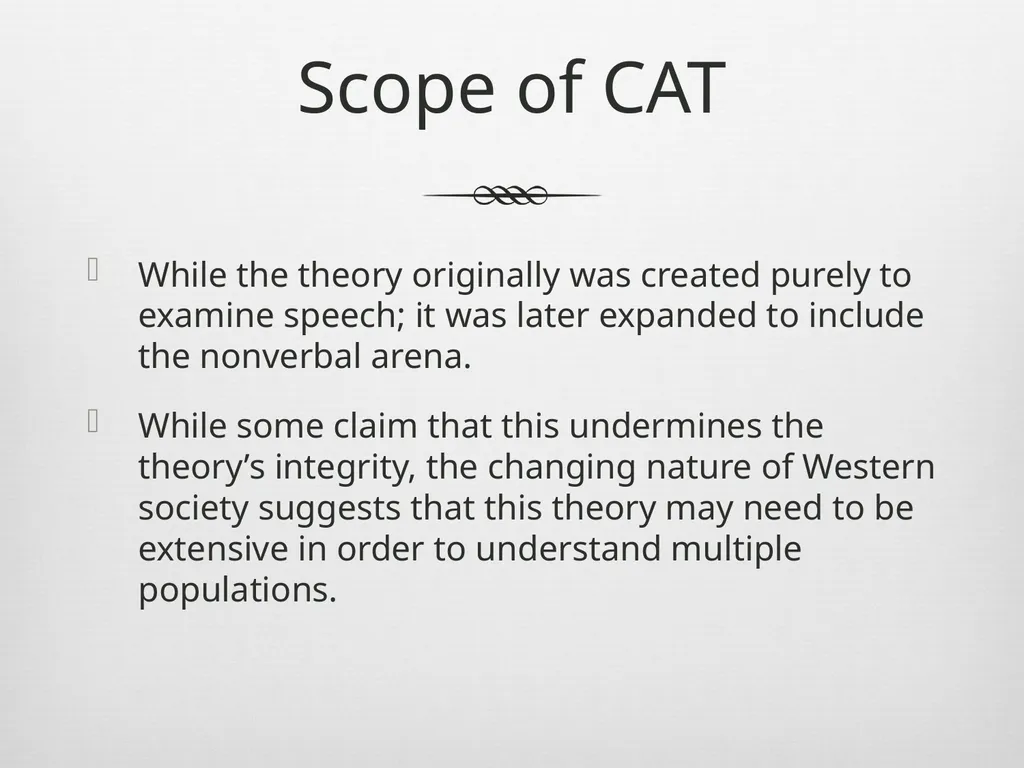 Communication Accommodation Theory Nick Hooks Erin - slide 10 of 12