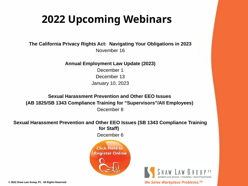 EEO 101: REASONABLE ACCOMMODATIONS Presented by: - slide 38 of 40