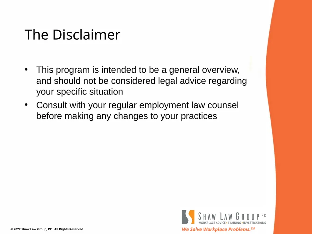 EEO 101: REASONABLE ACCOMMODATIONS Presented by: - slide 3 of 40
