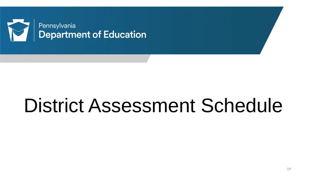 District Assessment Coordinator Training Online - slide 19 of 63