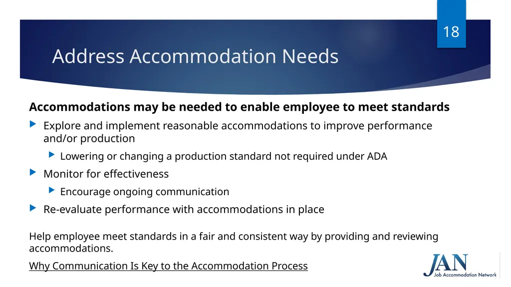 Navigating Performance Discussions and the - slide 18 of 38