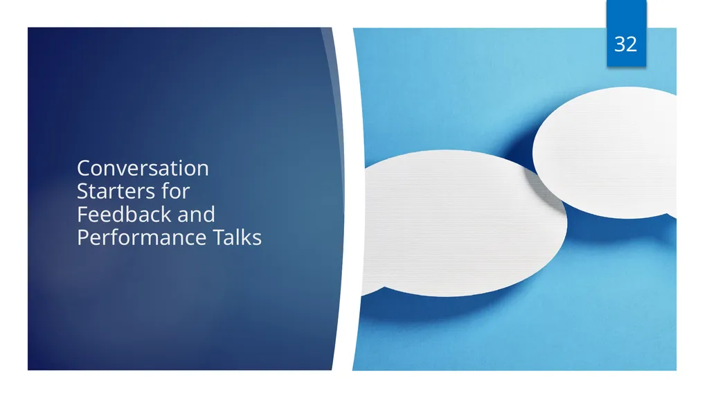Navigating Performance Discussions and the - slide 32 of 38