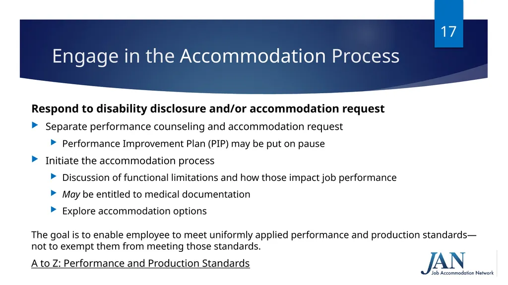 Navigating Performance Discussions and the - slide 17 of 38