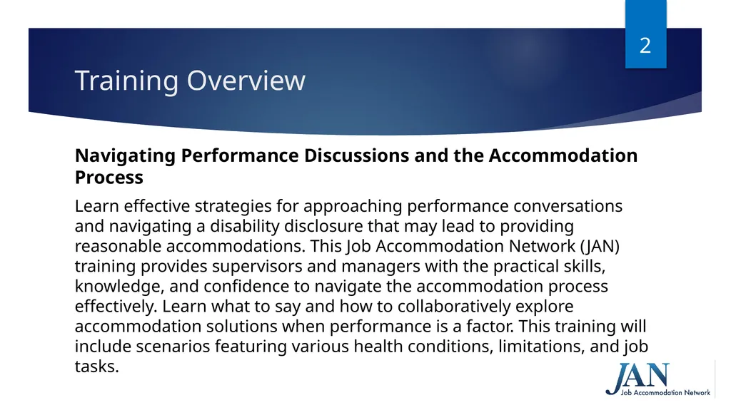 Navigating Performance Discussions and the - slide 2 of 38