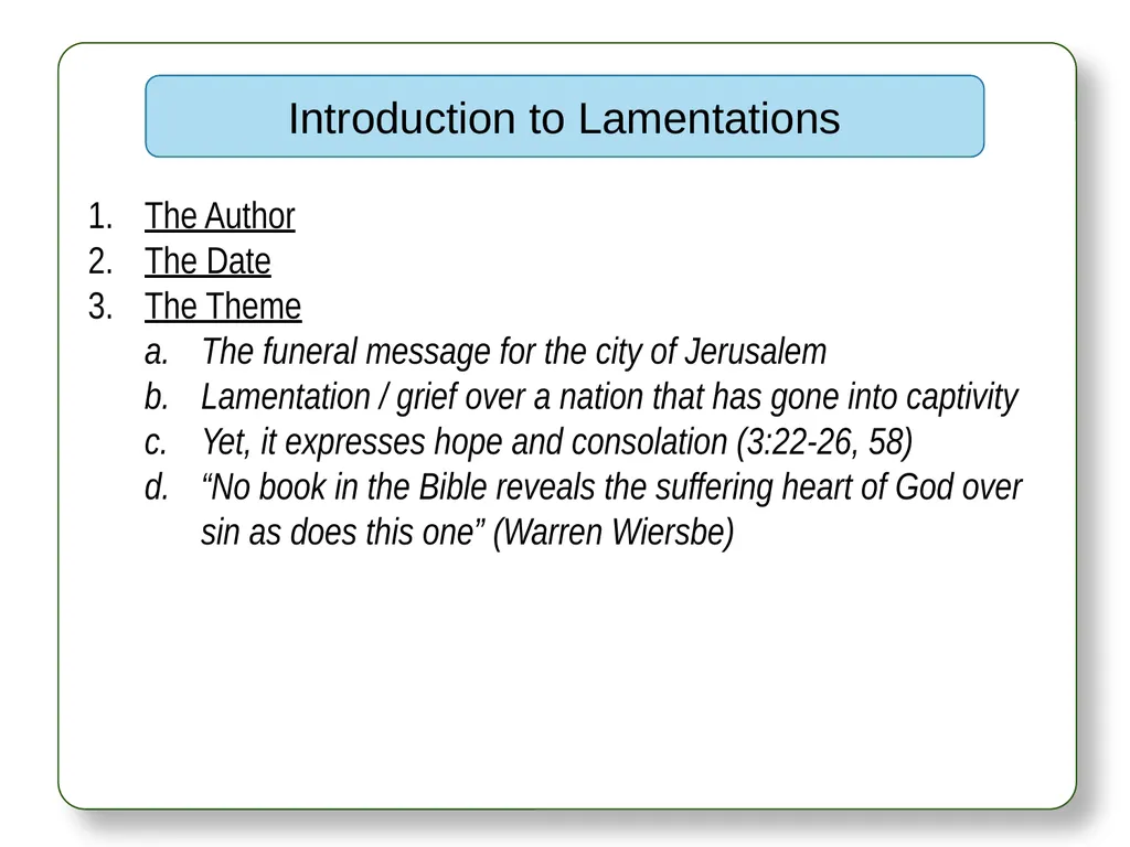 My Servants The Prophets A Study of the Major - slide 4 of 22