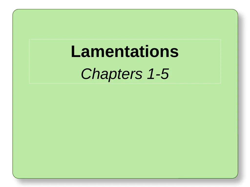 My Servants The Prophets A Study of the Major - slide 8 of 22