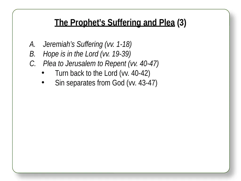 My Servants The Prophets A Study of the Major - slide 17 of 22