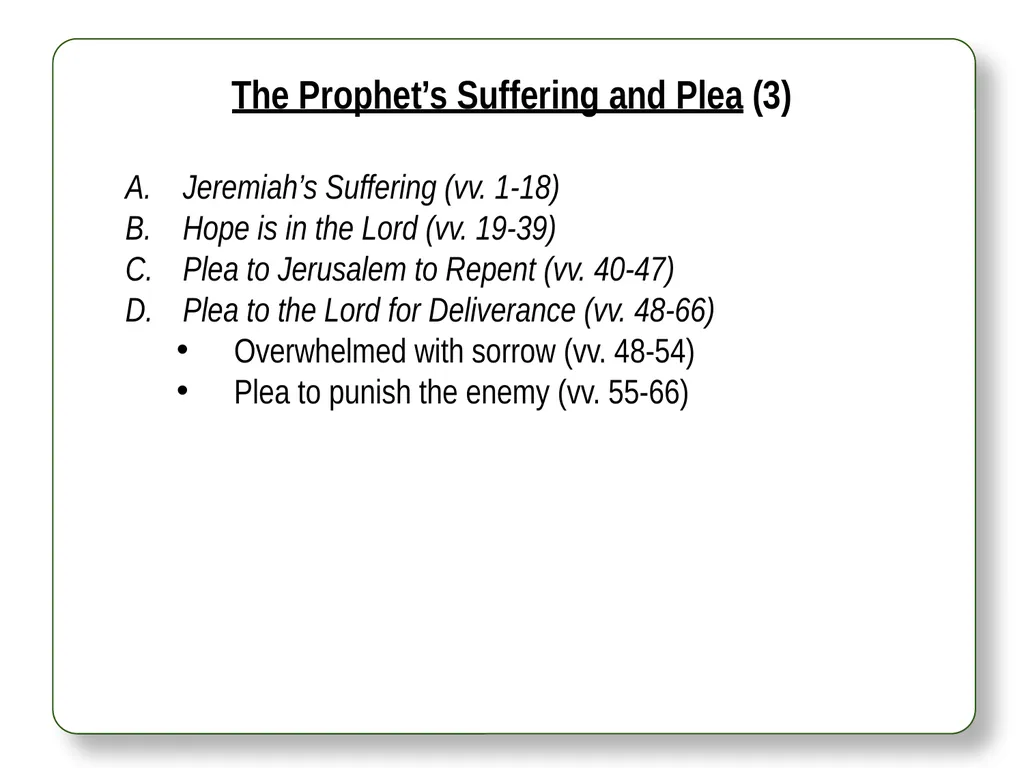 My Servants The Prophets A Study of the Major - slide 18 of 22