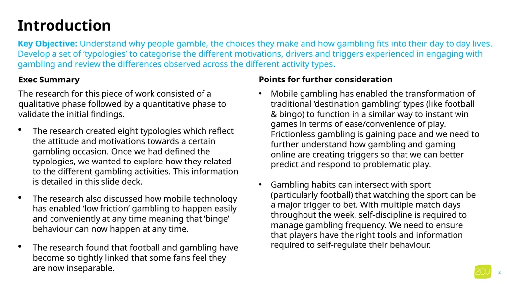 Part 3 Gambling activities and locations Key - slide 2 of 32