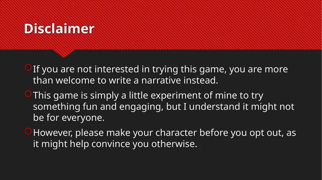 Fiasco rules Troy Williamson Get into groups of - slide 5 of 17