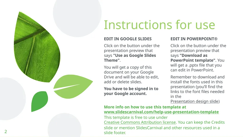 THIS IS YOUR PRESENTATION TITLE Instructions for - slide 2 of 39