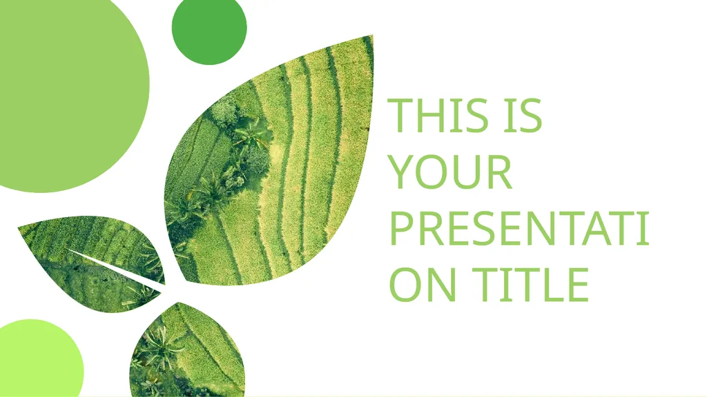 THIS IS YOUR PRESENTATION TITLE Instructions for - slide 1 of 39