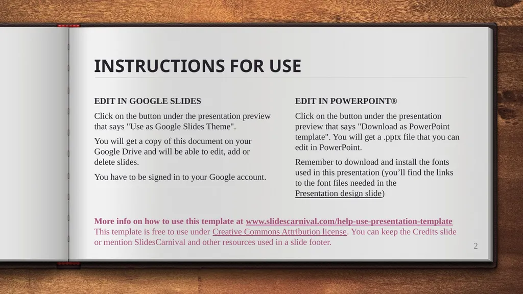 THIS IS YOUR PRESENTATION TITLE INSTRUCTIONS FOR - slide 2 of 29