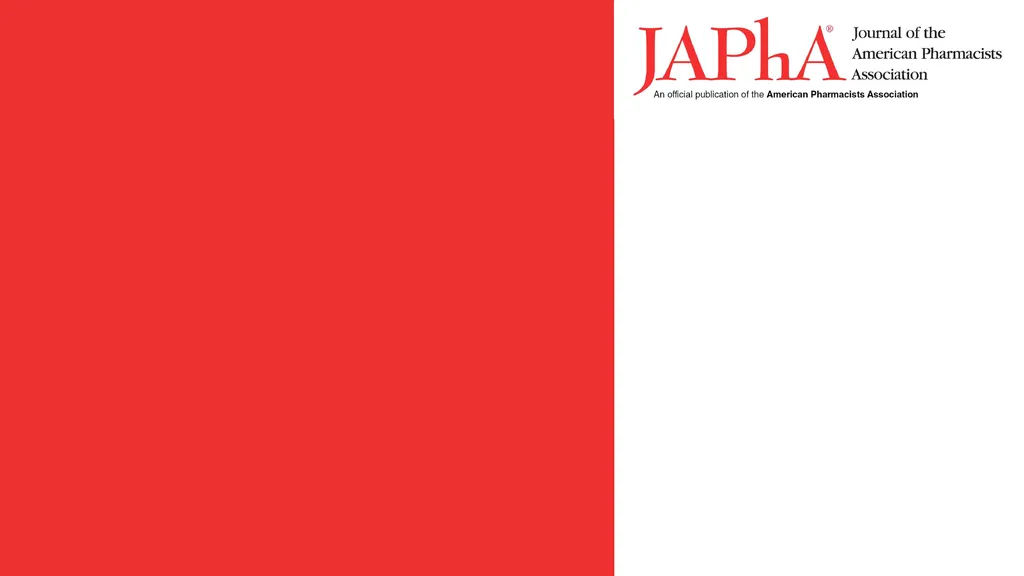 Welcome to the JAPhA Article Infographic Template - slide 11 of 19