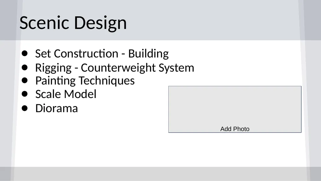 Tech Theatre Tool Kit Introduction and Slide - slide 13 of 37