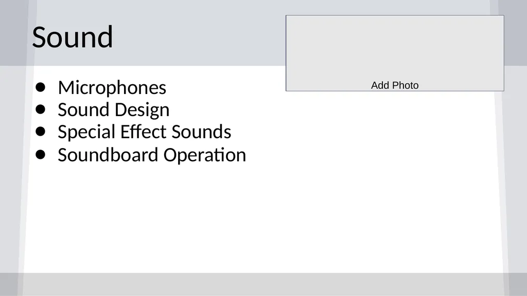 Tech Theatre Tool Kit Introduction and Slide - slide 17 of 37