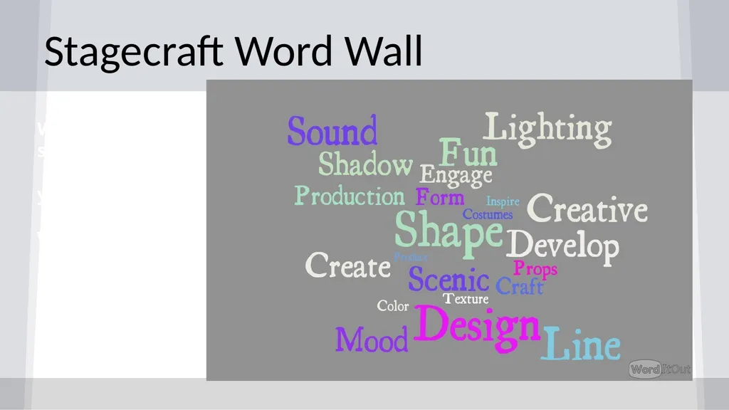Tech Theatre Tool Kit Introduction and Slide - slide 10 of 37
