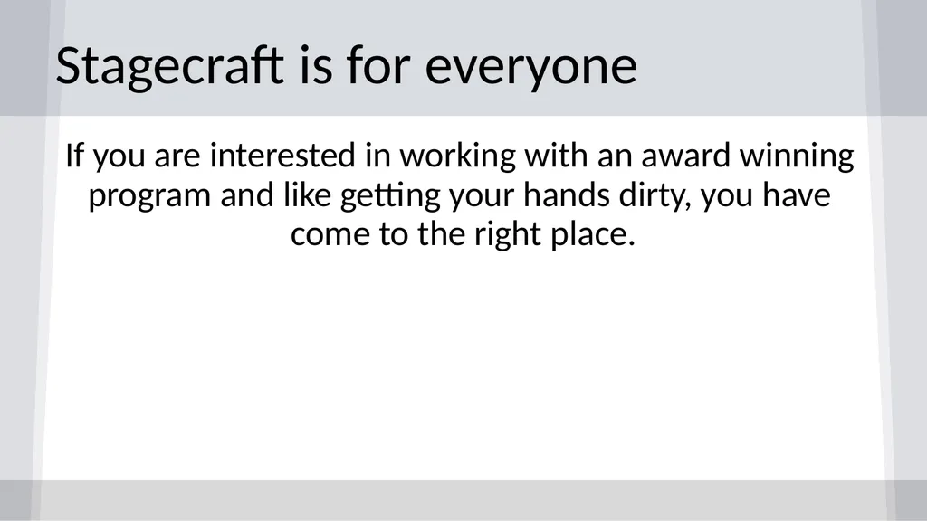 Tech Theatre Tool Kit Introduction and Slide - slide 25 of 37