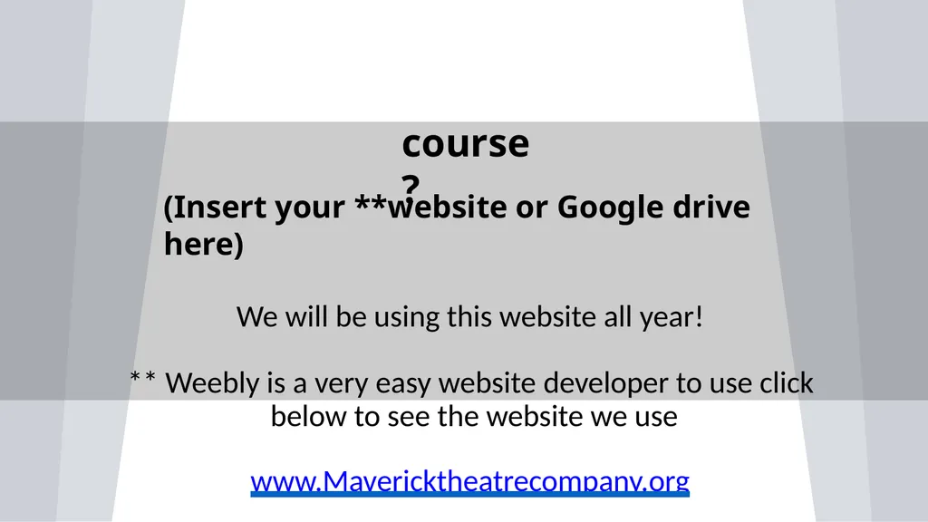 Tech Theatre Tool Kit Introduction and Slide - slide 29 of 37