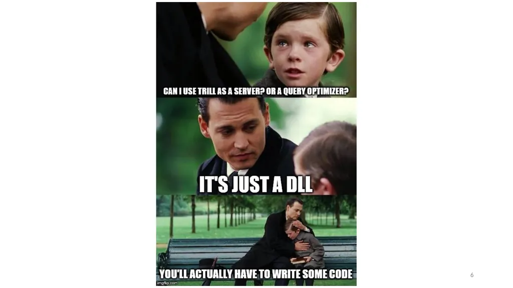 Trill The unfortunately obligatory slides about - slide 6 of 45