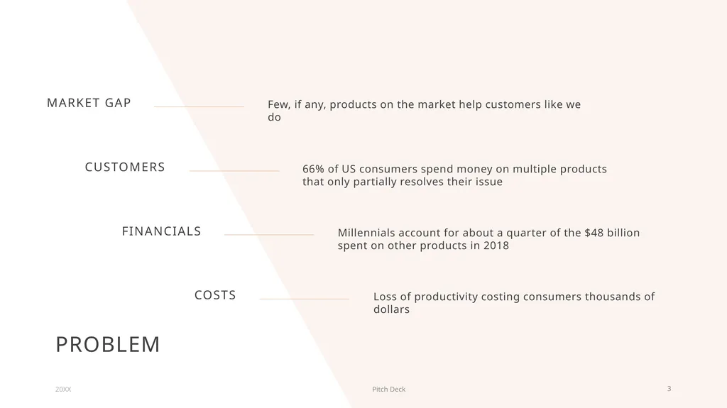 Pitch deck Mirjam Nilsson ABOUT US At Contoso, we - slide 3 of 20