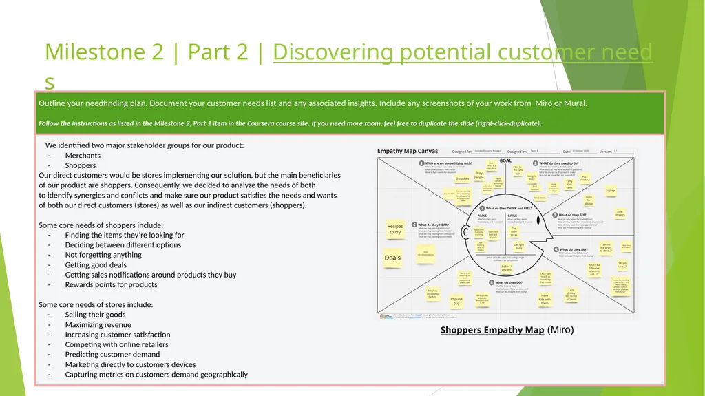 Capstone Project: Grocery Shopping Assistant - slide 5 of 15