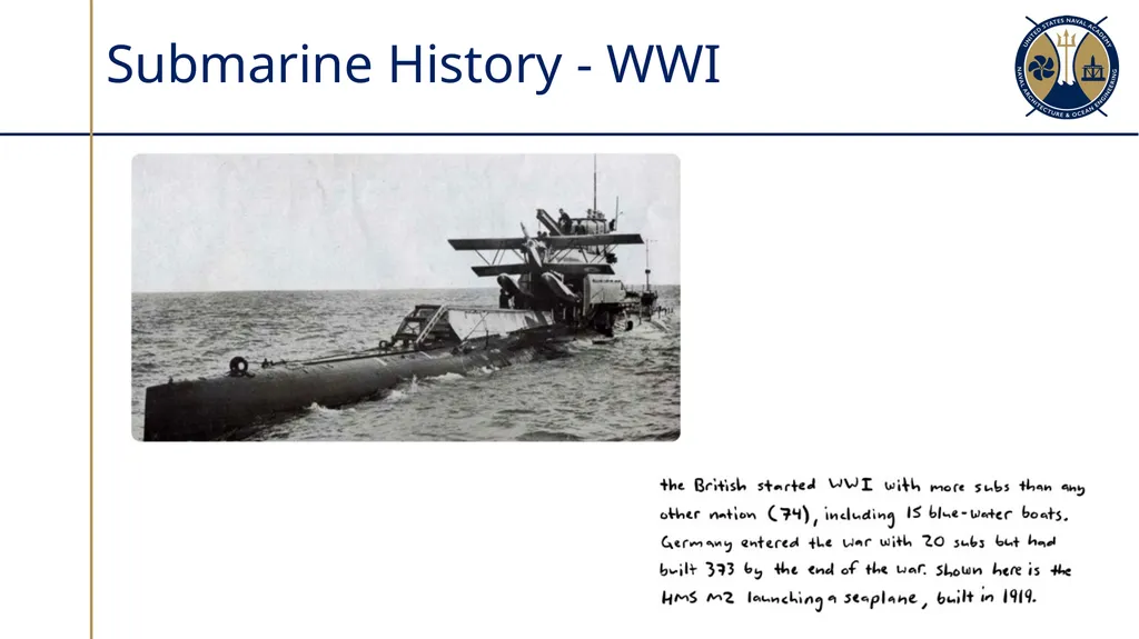 Submarine Types & Construction Sections 10.1-10.2 - slide 8 of 30