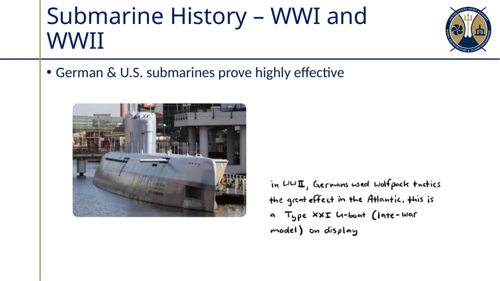 Submarine Types & Construction Sections 10.1-10.2 - slide 9 of 30
