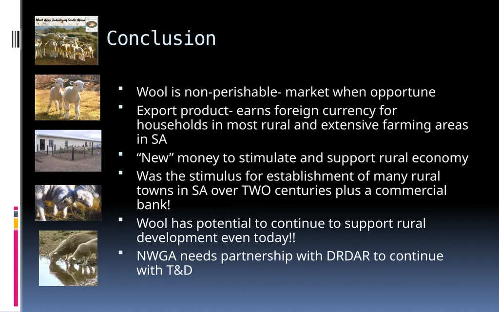 Leon de Beer: General Manager National Wool - slide 9 of 10