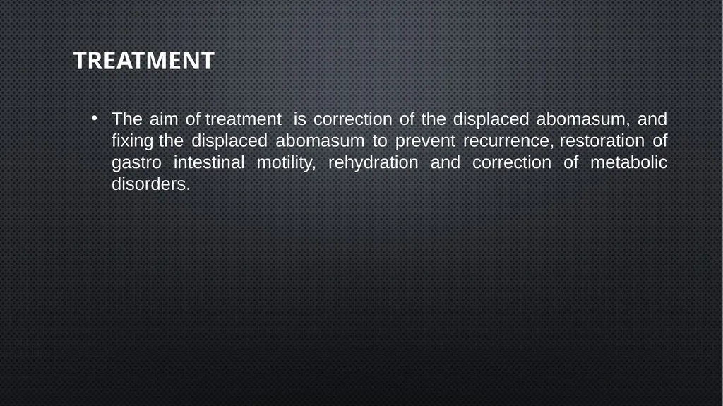 Ruminant Stomach –Abomasal displacement Gulshan - slide 10 of 16